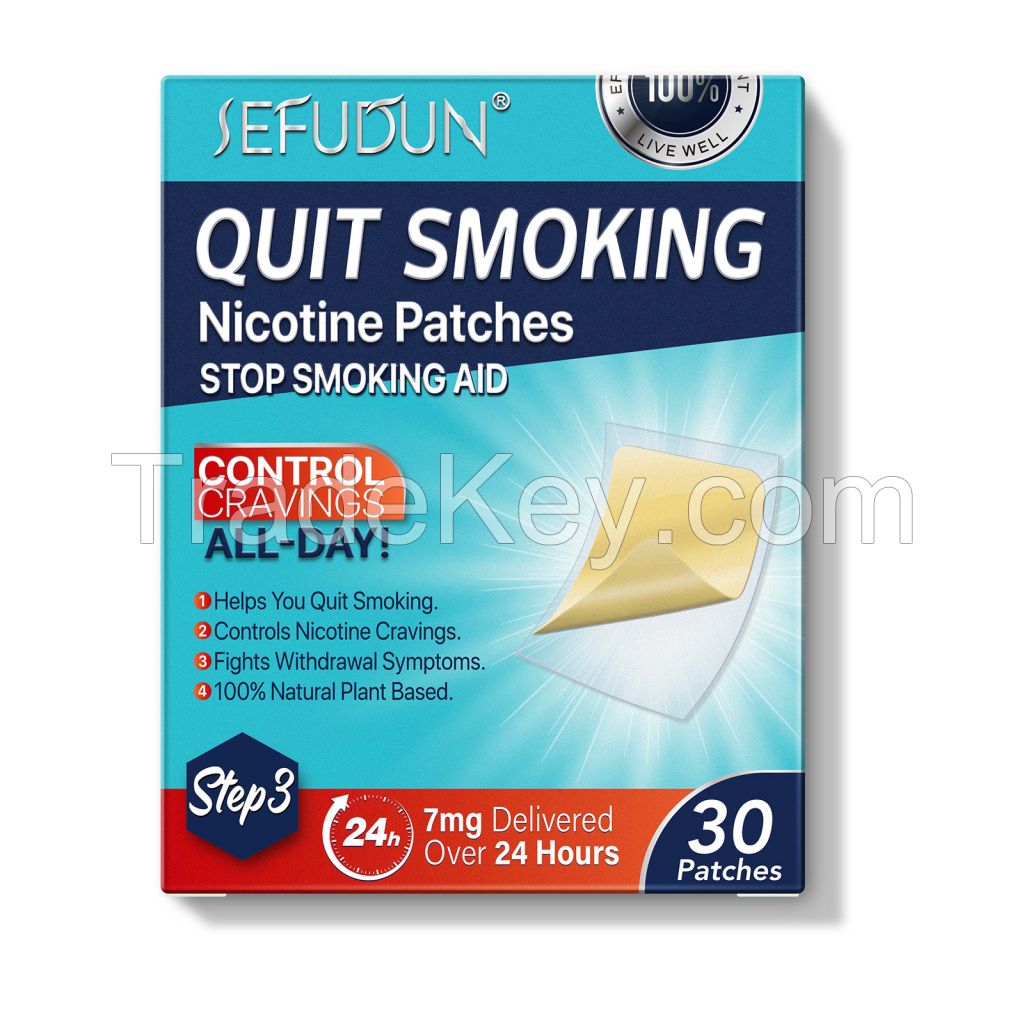 SEFUDUN 14mg 7 Mg Quit Smoking Patches Step 1 2 3 ,Quit Smoking Patch Artifact Lung Cleansing Auxiliary