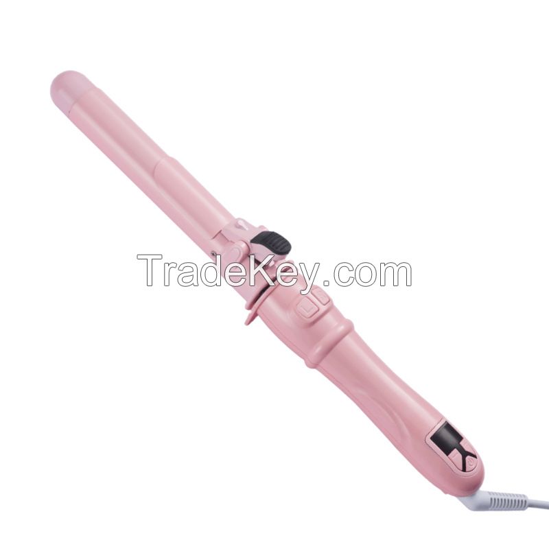 Hot Tools Hair Curling Iron,long Lasting Fast Heating Nano Ceramic Tourmaline Automatic Waver Curling Wand for Women