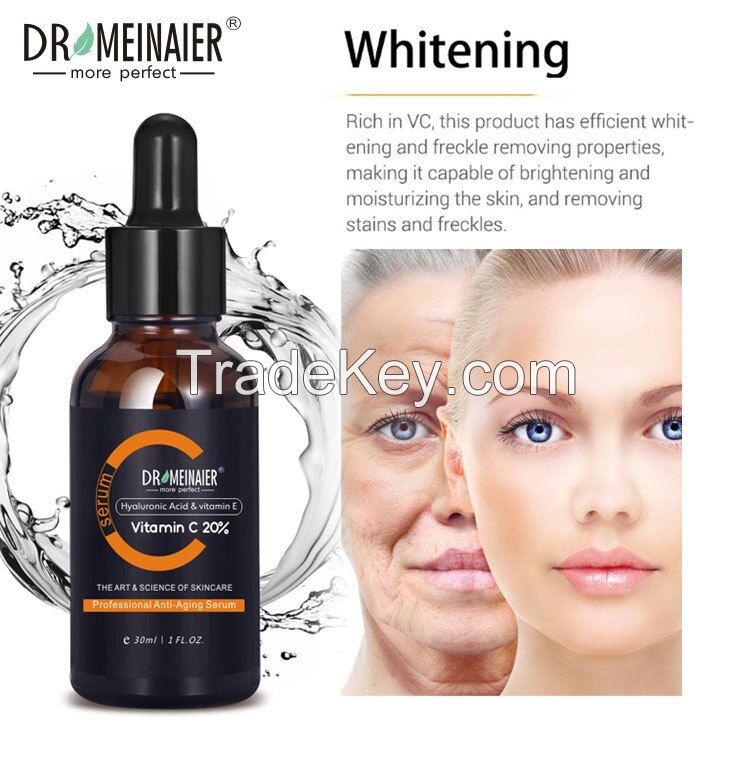 Anti Aging Face Serum with Vitamin C,Hyaluronic Acid,Vitamin E - Brightening Serum for Dark Spots,Even Skin Tone,Eye Area