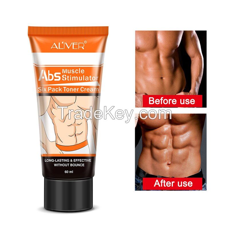 ALIVER Enhanced Slimming Cream,Men&#039;s Fat Burning Abdominal Muscle Cream for Skin Tightening,Sculpting and Toning