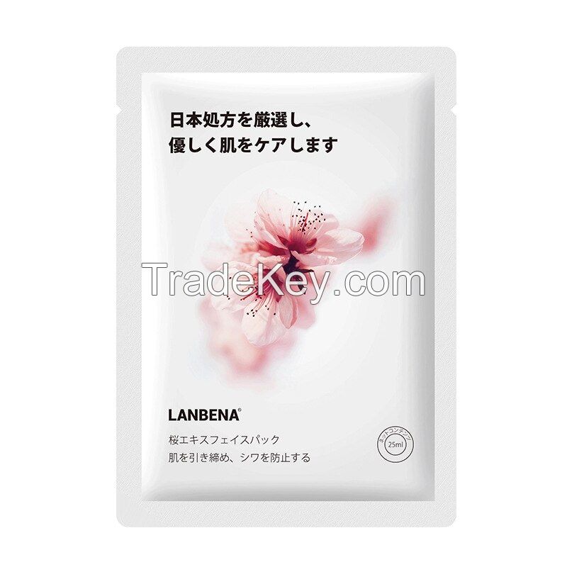 Hydrating Essence Korean Sheet Mask Japanese Fruit Face Mask Skin Care with Fiber Membrane for All Skin Types