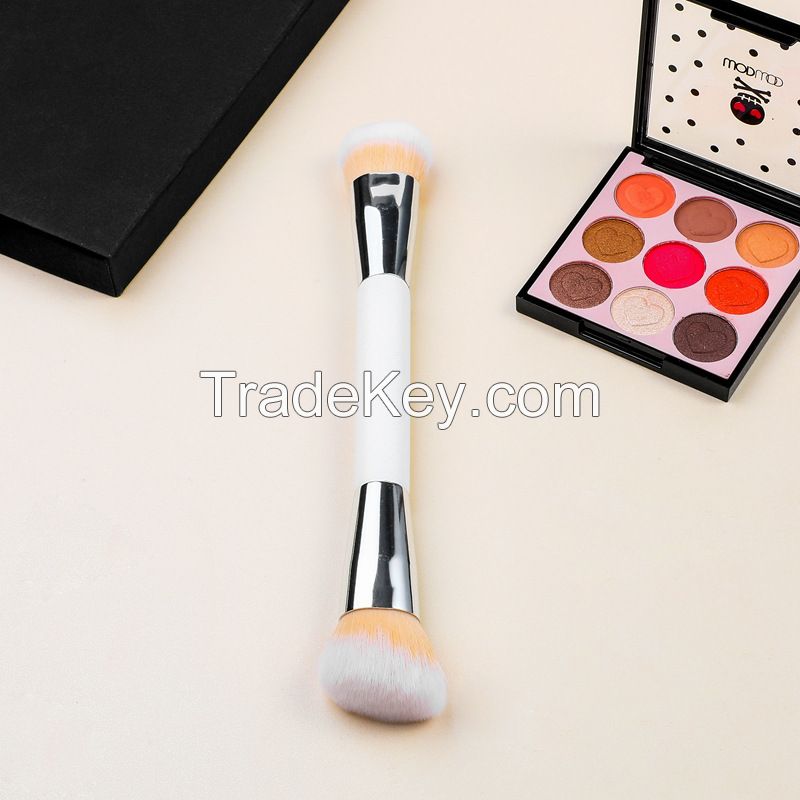 Dual-ended Foundation Brush Concealler Brush Blending Buffing Foundation Cream Powder