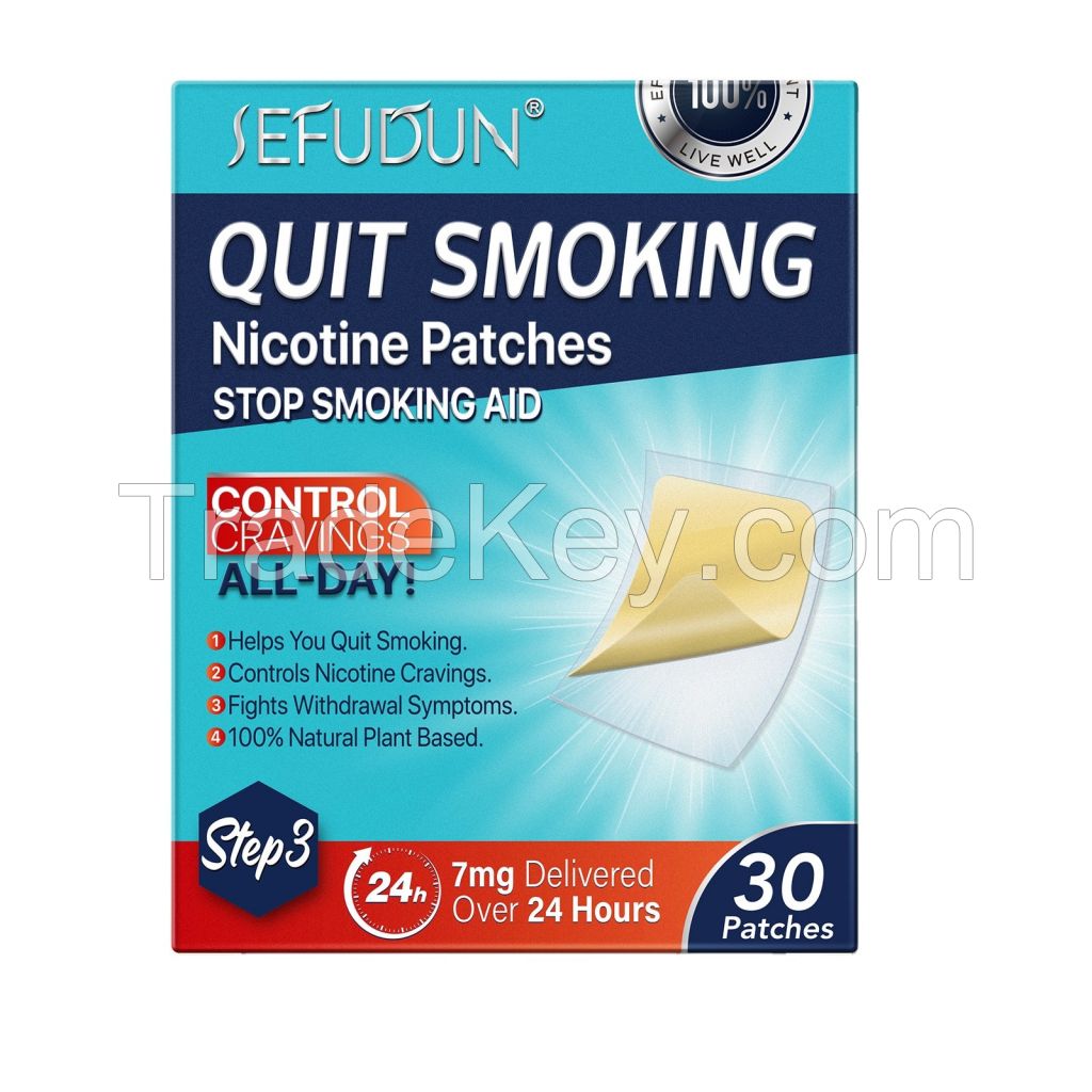 SEFUDUN 14mg 7 Mg Quit Smoking Patches Step 1 2 3 ,Quit Smoking Patch Artifact Lung Cleansing Auxiliary