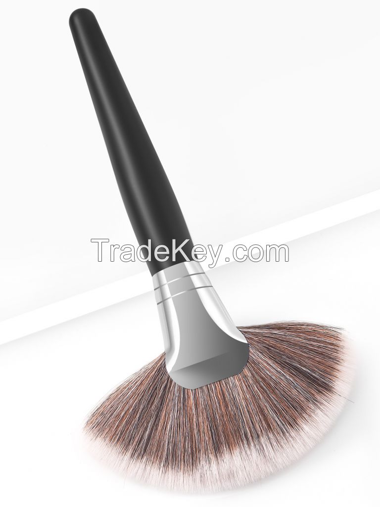 Soft Facial Applicator Brushes Tools,Single Fan Mask Makeup Brushes for Facials