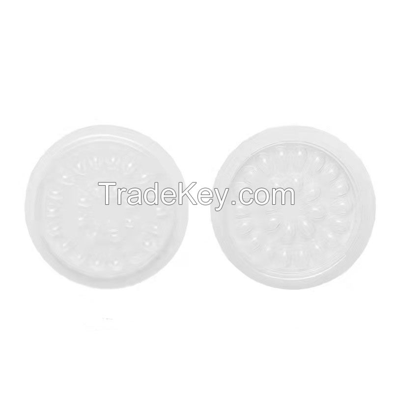 Disposable Adhesive Pallet,Plastic Flower Shape Glue Pad False Eyelashes Glue Holder