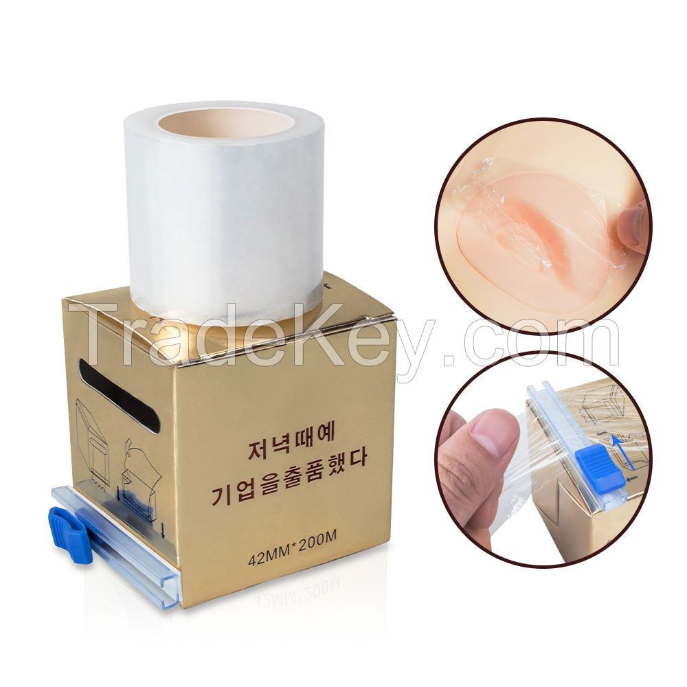 Disposable Eyebrow Tattoo Plastic Wrap Preservative Film for Eyebrow Lips Permanent Make Up