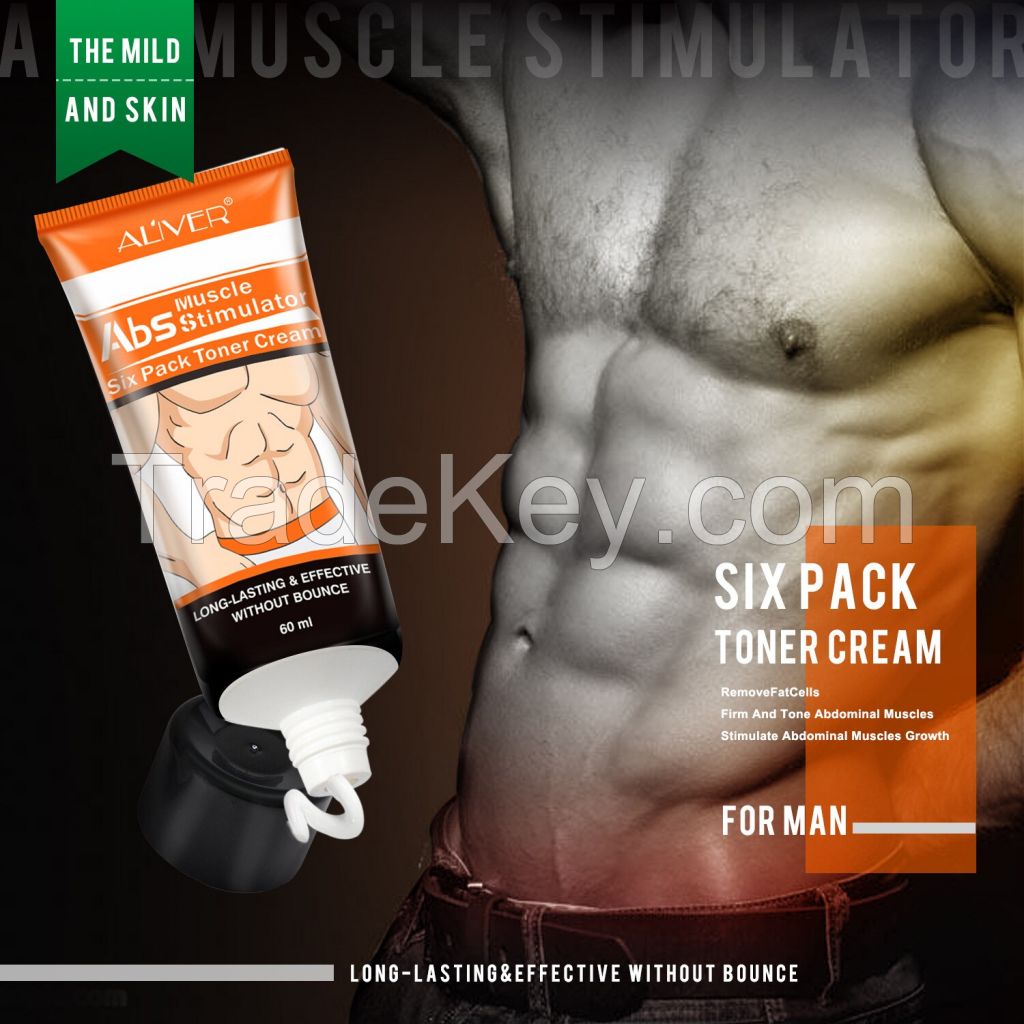 ALIVER Enhanced Slimming Cream,Men&#039;s Fat Burning Abdominal Muscle Cream for Skin Tightening,Sculpting and Toning