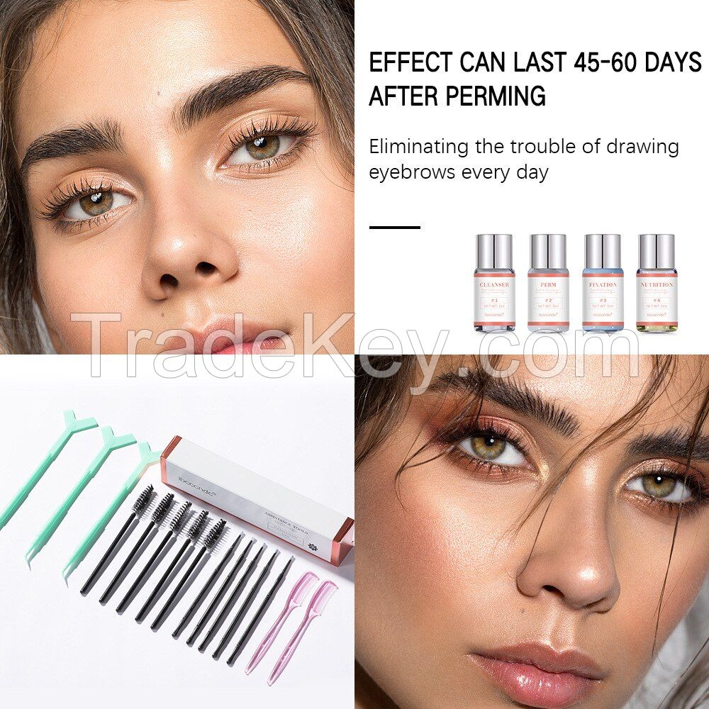 Instant DIY Eye Brow Lift Kit At Home DIY Perm Eyebrow Lamination Kit for Your Brows