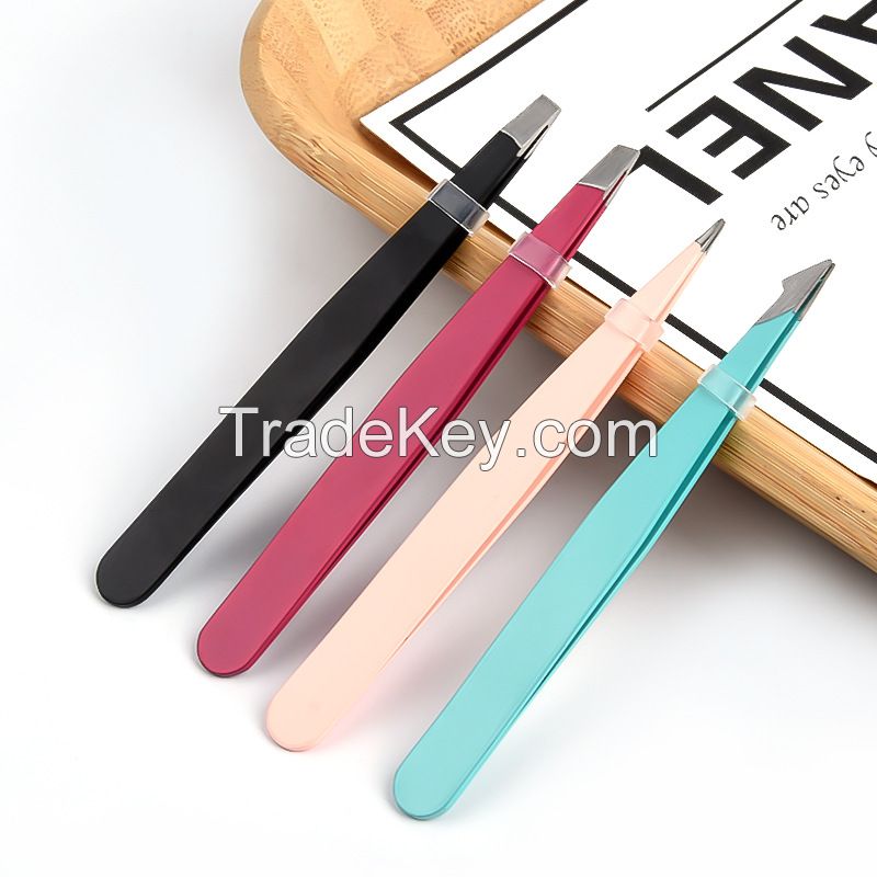 Tweezers Set,Professional Stainless Steel Tweezers for Eyebrows for Ingrow Hair Removal