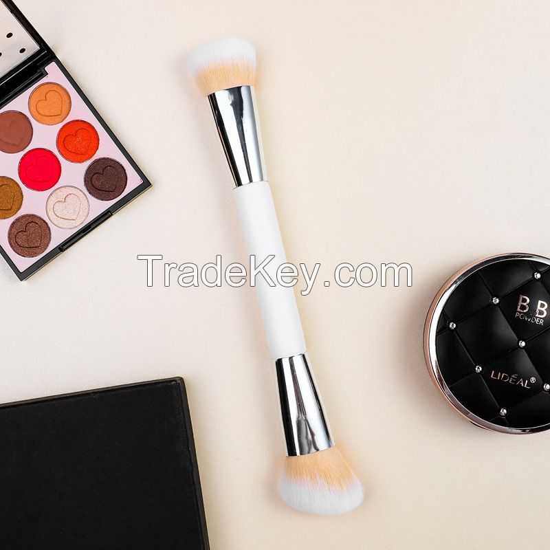 Dual-ended Foundation Brush Concealler Brush Blending Buffing Foundation Cream Powder