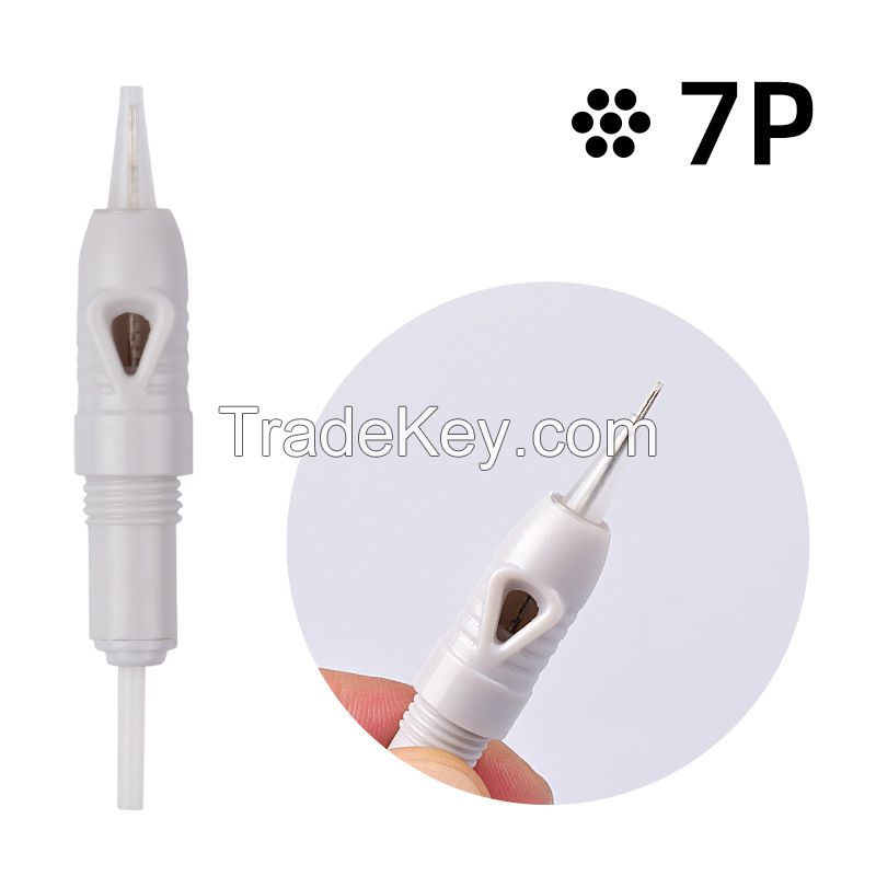 Disposable Tattoo Pin Eyebrow Lip Tattoo Cartridge Rotary Needle Disposable Sterile Needles