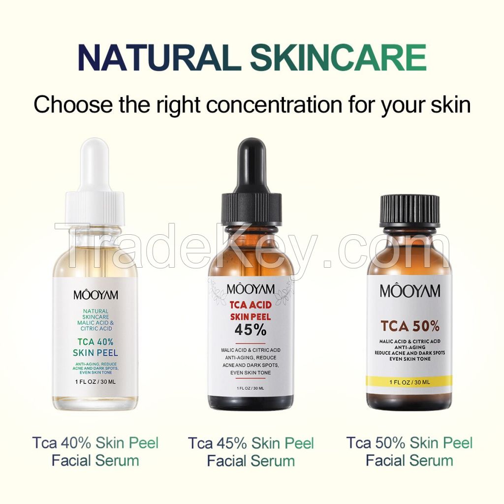 Citric Acid Peeling Serum,Chemical Exfoliating Facial Peel for Face