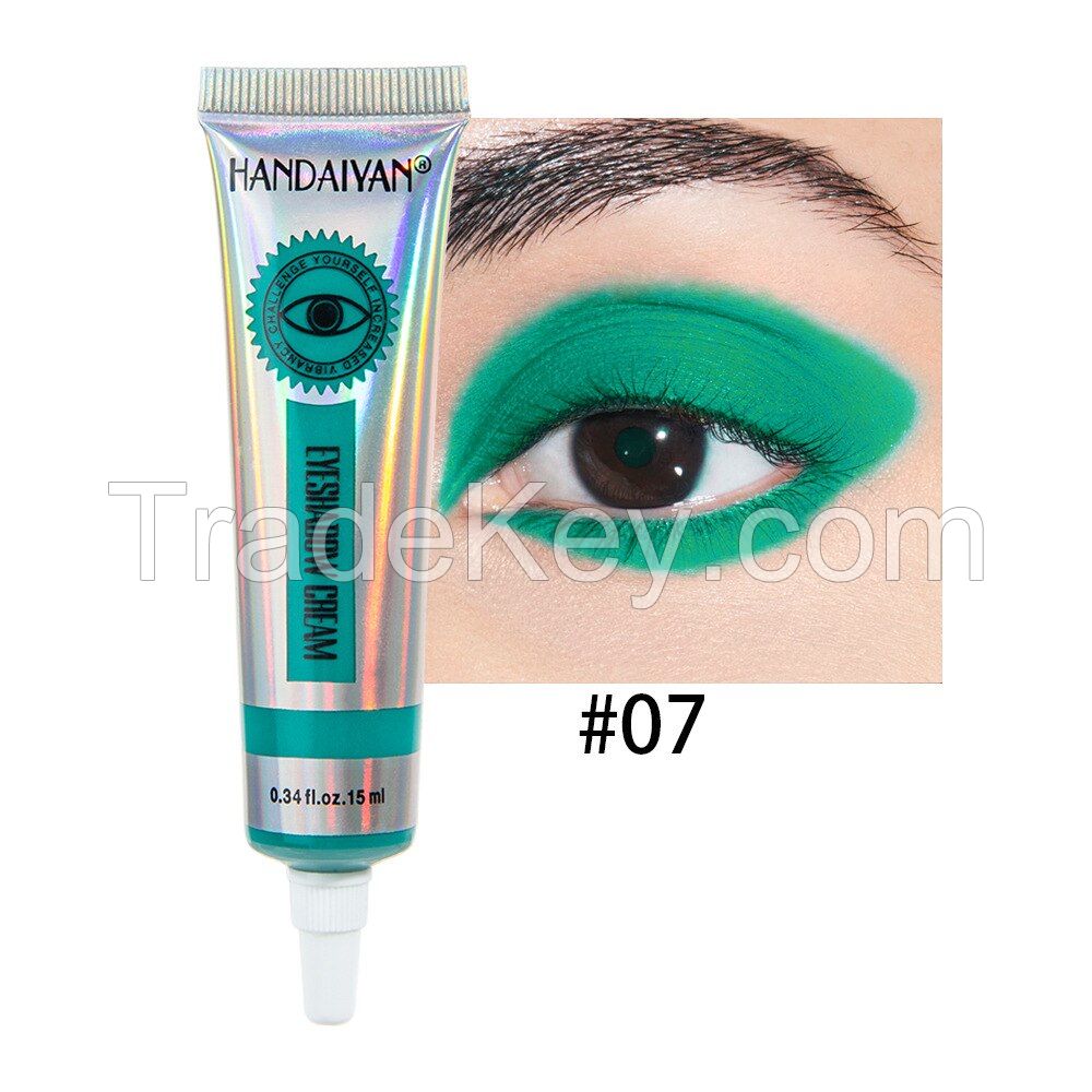 12 Colors Matte Liquid Cream Eyeshadow Waterproof and Highly Pigmented Eye Shadow Gel
