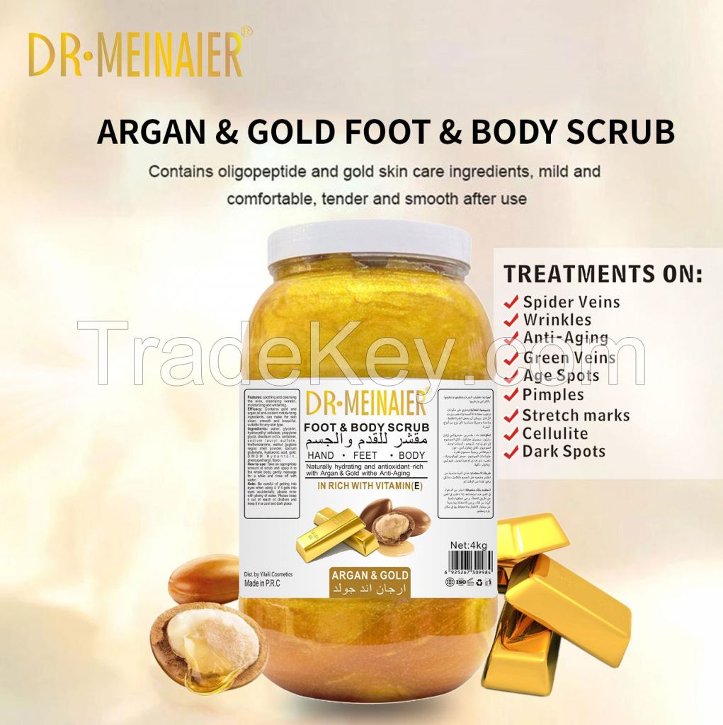 Natural Exfoliating Vitamin C Sugar Body Scrub Exfoliator for Hand,foot,face,body