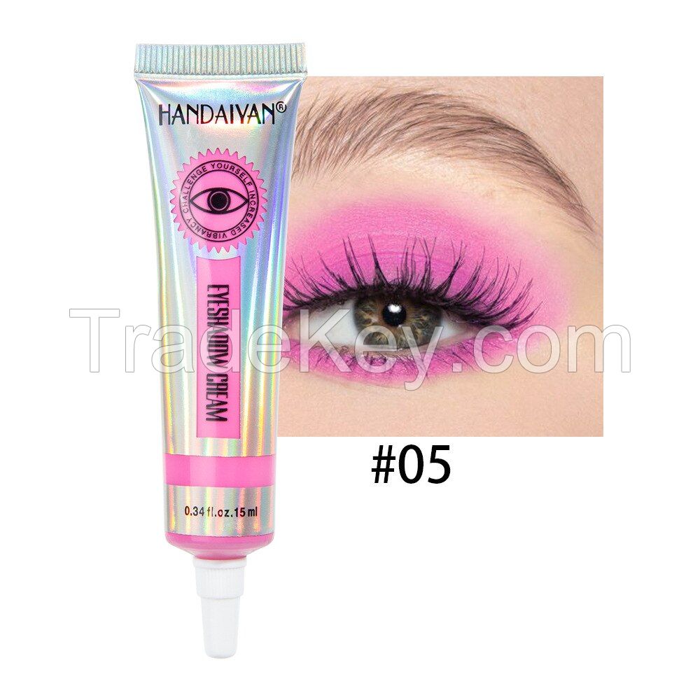 12 Colors Matte Liquid Cream Eyeshadow Waterproof and Highly Pigmented Eye Shadow Gel