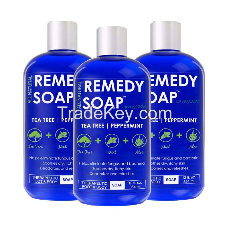 Naturals Remedy Soap Tea Tree Oil Body Wash