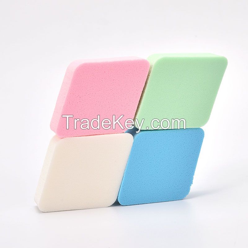 Non-latex 4 In 1 Powder Puff Blending Makeup Sponge for Wet and Dry Use