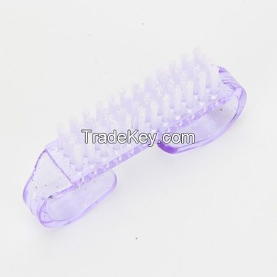 Acrylic Handle Grip Nail Brush,Hand Fingernail Scrub Cleaning Brushes for Toes and Nails Cleaner