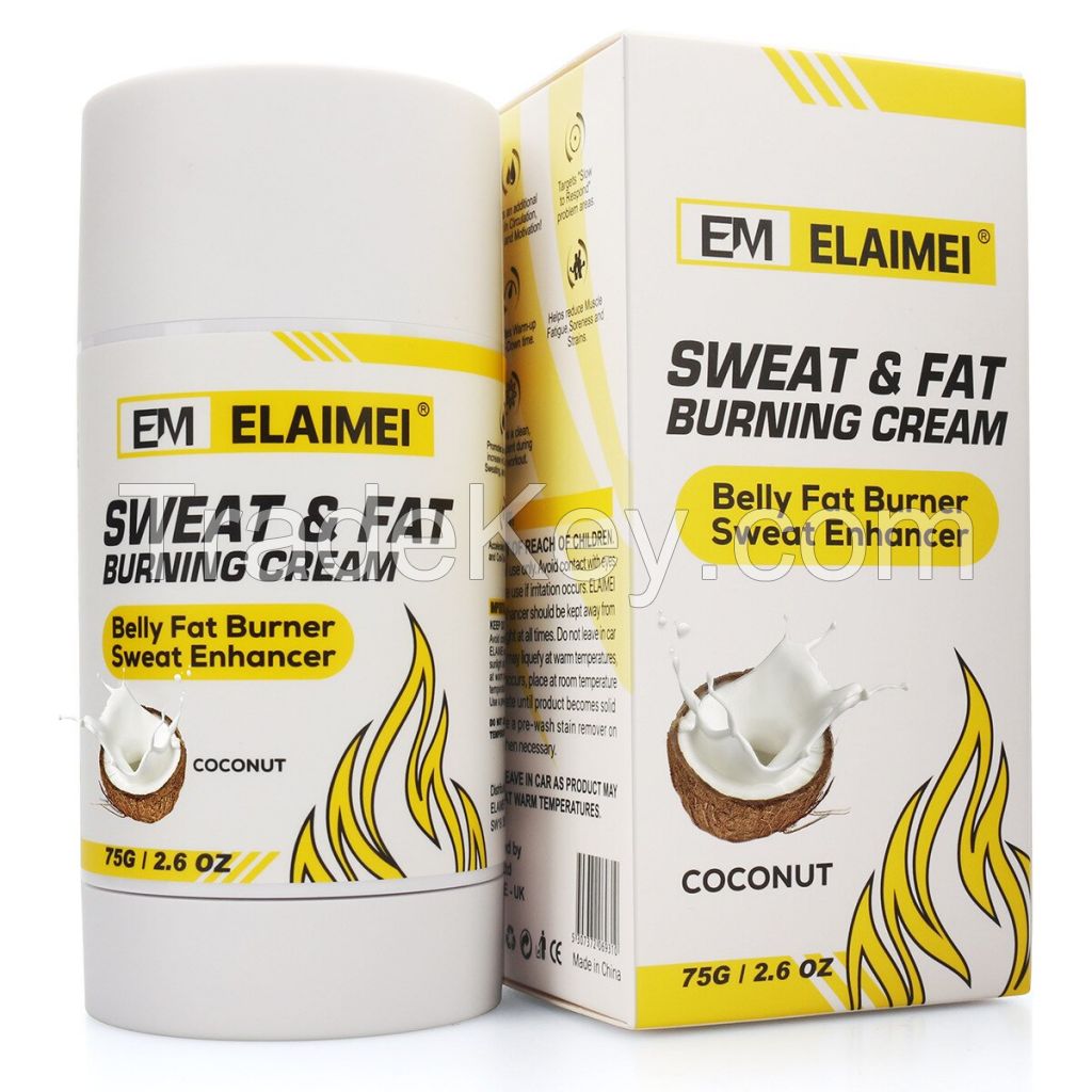 Men&#039;s Rotary Abdominal Fat Burning Cream,Sweat Hot Cream for Belly Fat Burner