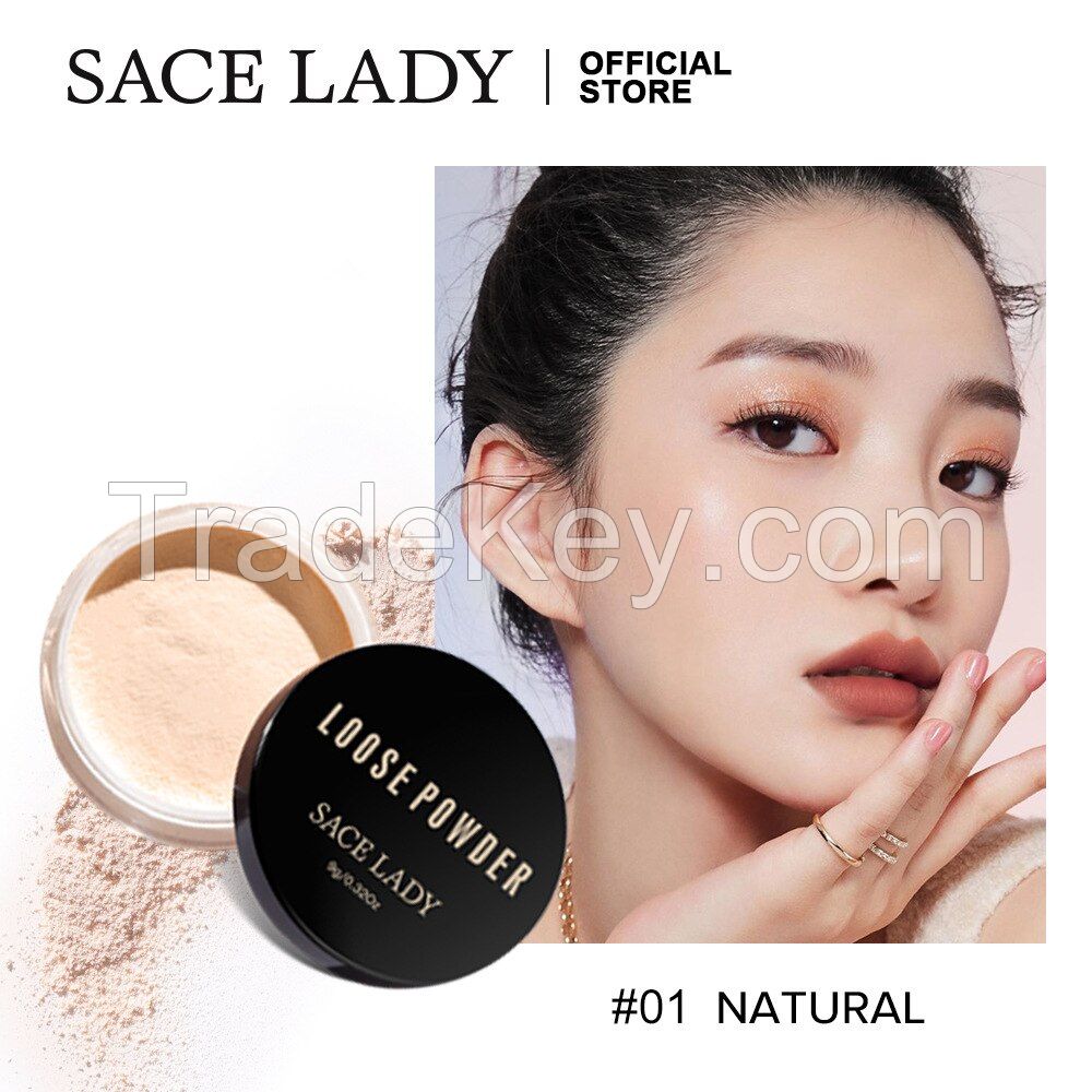 Sace Lady Translucent Loose Setting Powder, Face Powder Makeup & Finishing Powder for Light, Medium & Tan Skin for Older Women