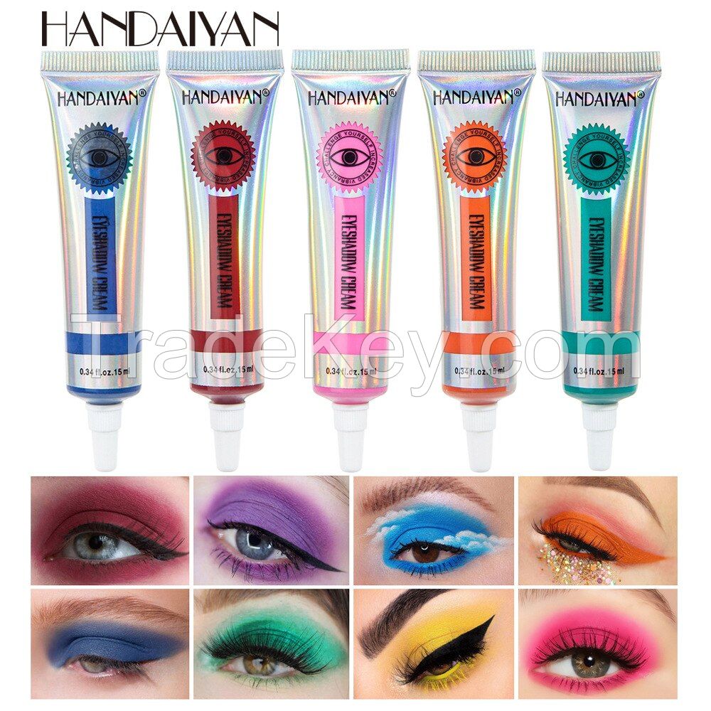 12 Colors Matte Liquid Cream Eyeshadow Waterproof and Highly Pigmented Eye Shadow Gel