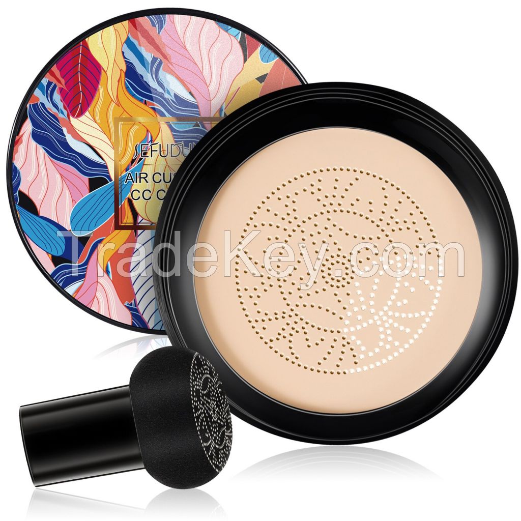 Moisturizing Brightening Long-Lasting Mushroom Head Air Cushion BB & CC Cream Foundation for Mature Skin