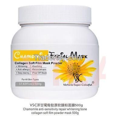 500g Moisturizing Hydrating Modeling Green Tea Face & Body Peel Off Mask Powder for Anti Aging