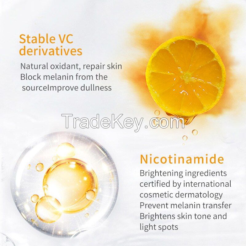 Vitamin C Nicotinamide Moisturizing Shower Gel Body Wash for Women for Dry Skin