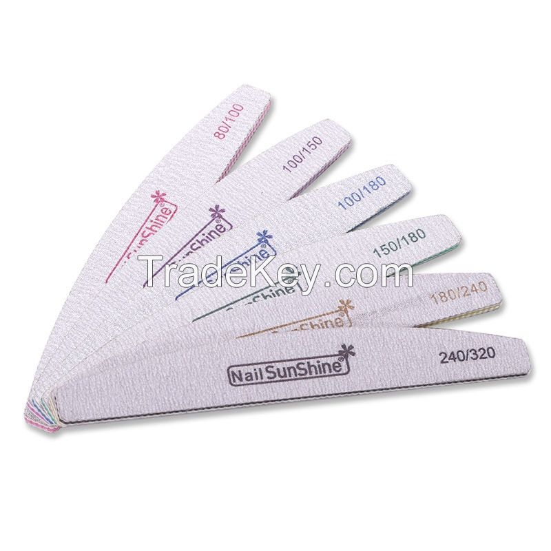 Acrylic Nail Acrylic Kit Professional Nail Files Reusable Double Sided Emery Board for Manicure and Pedicure