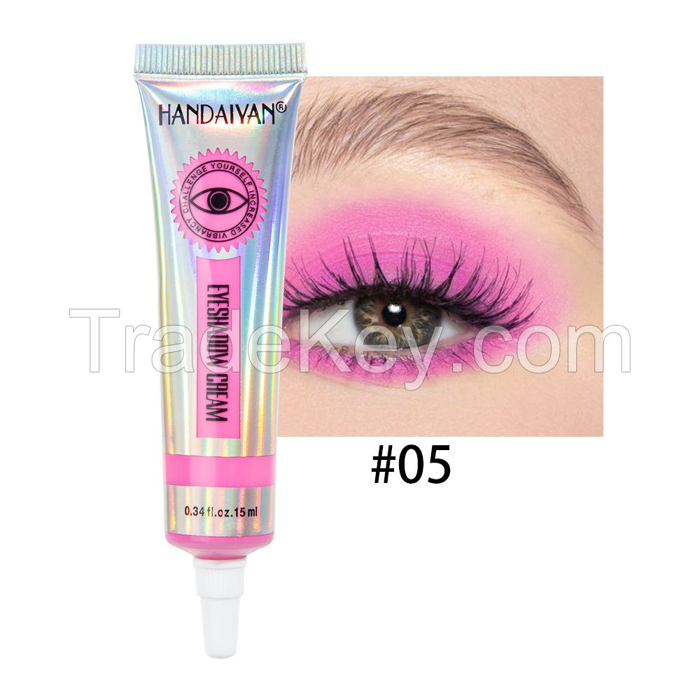 12 Colors Matte Liquid Cream Eyeshadow Waterproof and Highly Pigmented Eye Shadow Gel