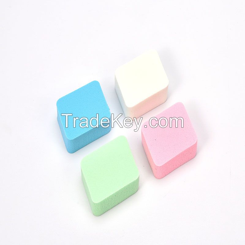Non-latex 4 In 1 Powder Puff Blending Makeup Sponge for Wet and Dry Use