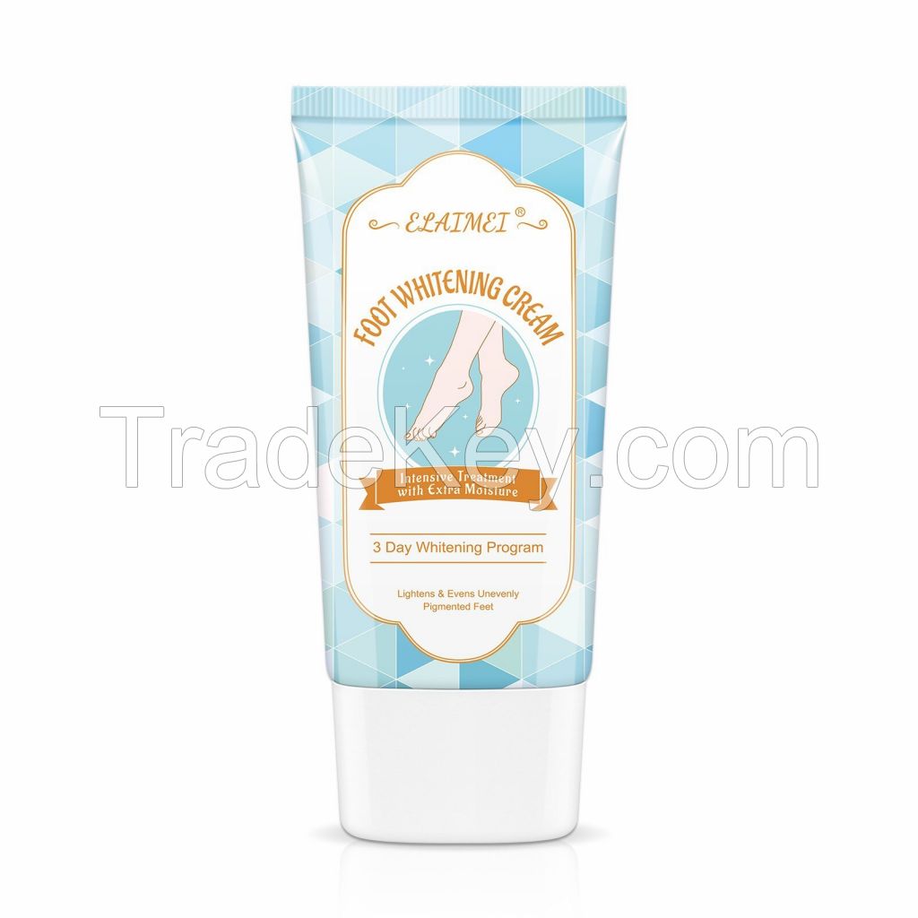 Foot Whitening Cream,Moisturizing Foot Cream for Dry Cracked Heels