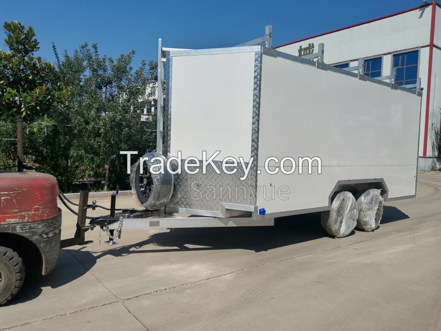 7x15  Enclosed Contractor  Cargo Trailer,V-Nose Trailer ,Tool Trailer