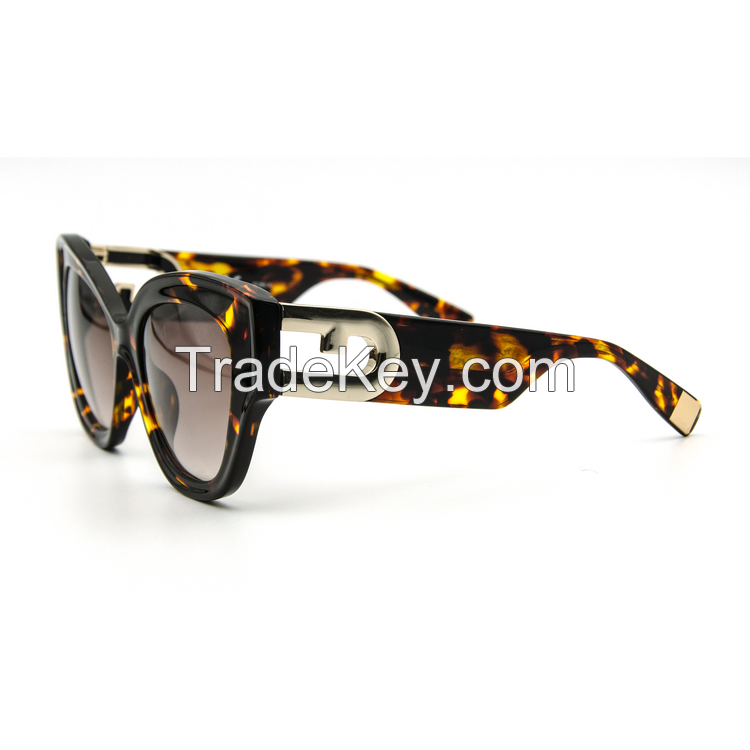 Acetate Sunglasses OEM CR39 Polarized Lens Rectangle Gafas De Sol Tortoiseshell Luxury Handmade Acetate Sunglasse