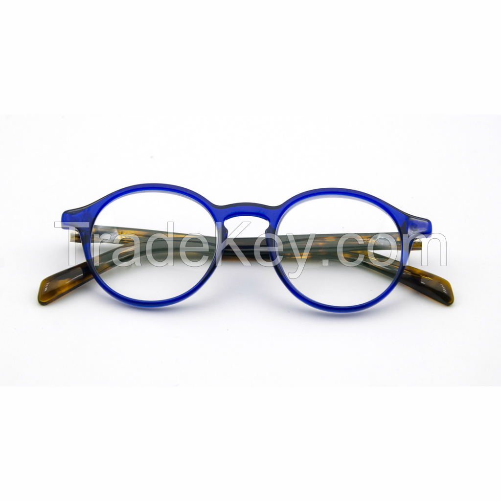 CA34309-High-Quality Fashion Injection Acetate Eyeglass Frame of Men or Women