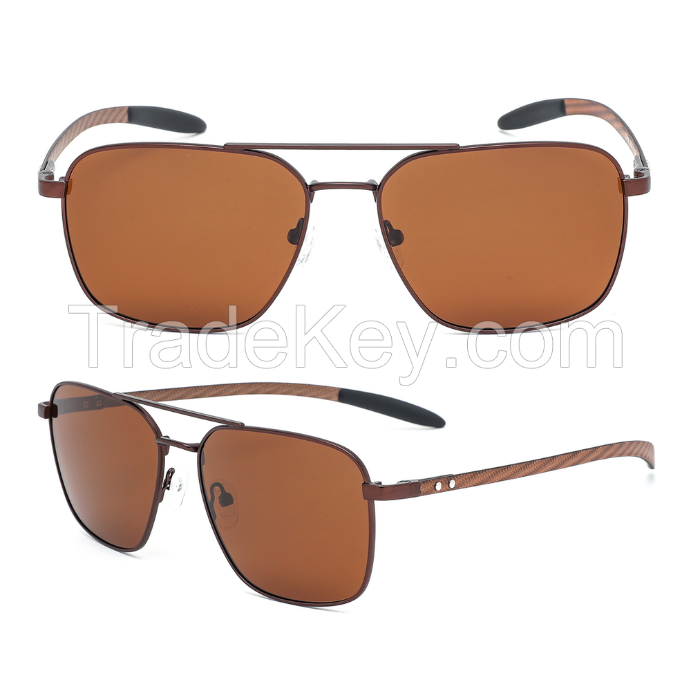 Acetate Sunglasses OEM Polarized Lens Rectangle Gafas De Sol Tortoiseshell Luxury Handmade Acetate Sunglasse