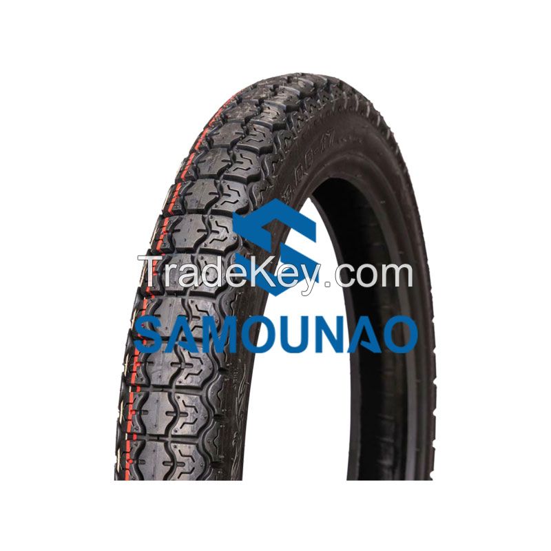 3.00-18 Competitive Rear Tire Motorcycle Tires with CCC Certification