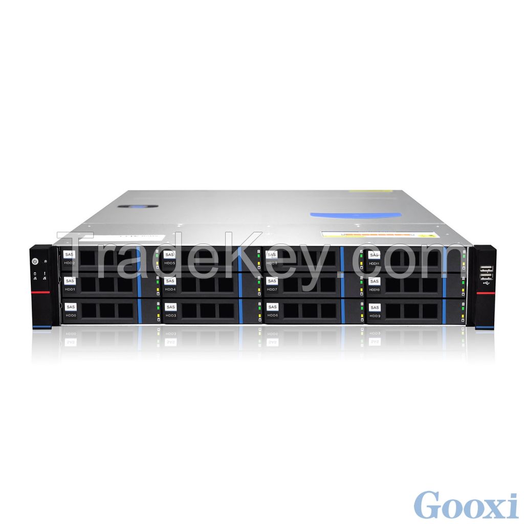 Rackmount 2U server chassis