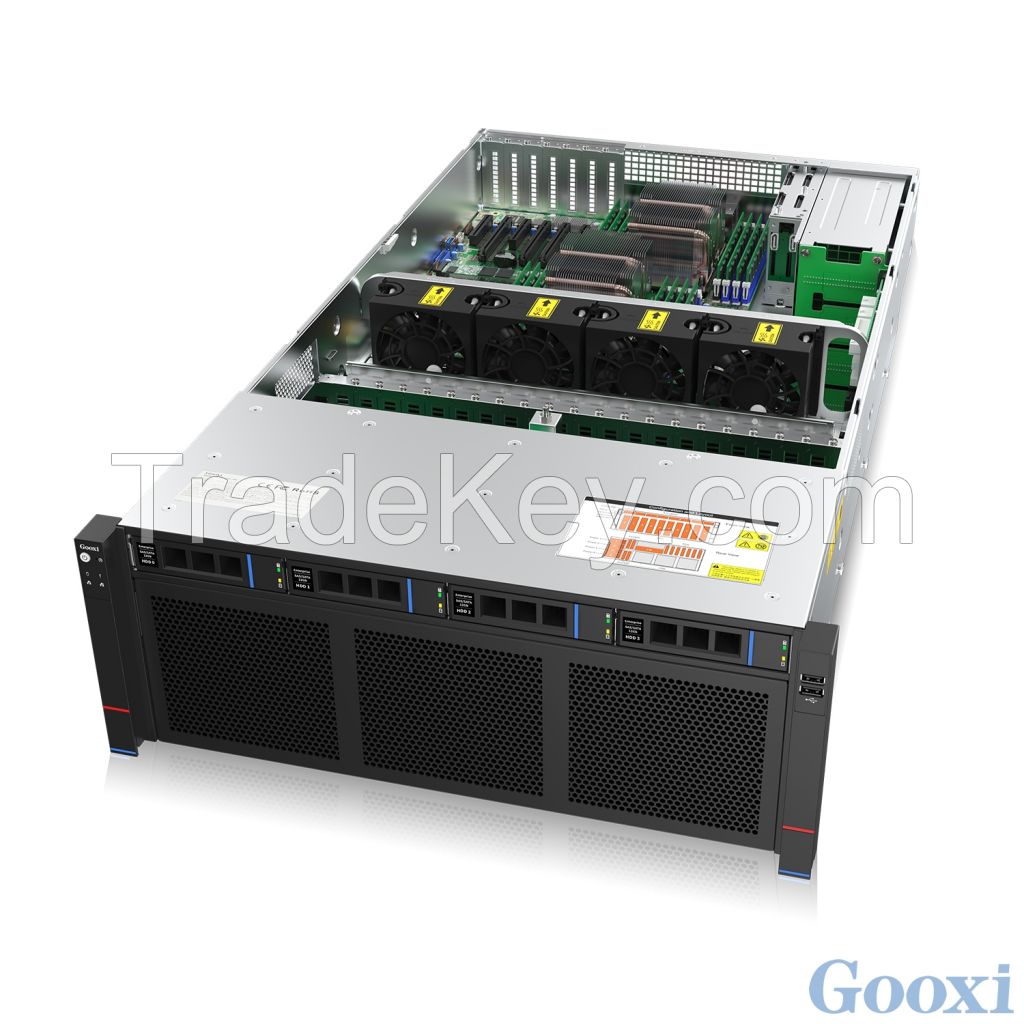 Rackmount 4U GPU server chassis