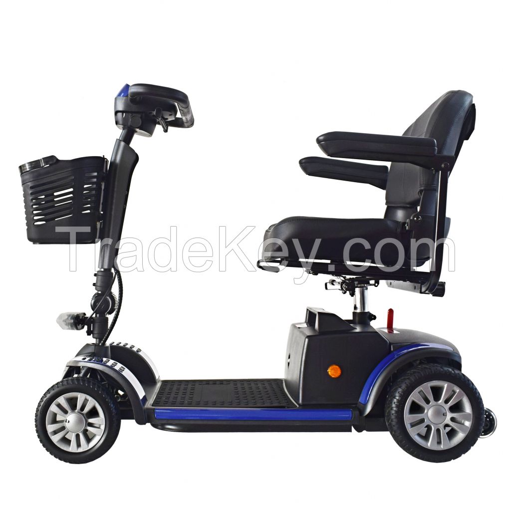 2023 New Arrival 24V 300W Handicapped Mobility Scooters For Safety Driving Speed 7 Kmh Maximum