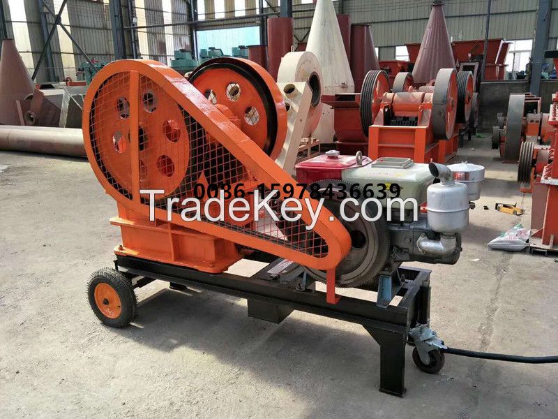 Diesel Engine Jaw Crusher