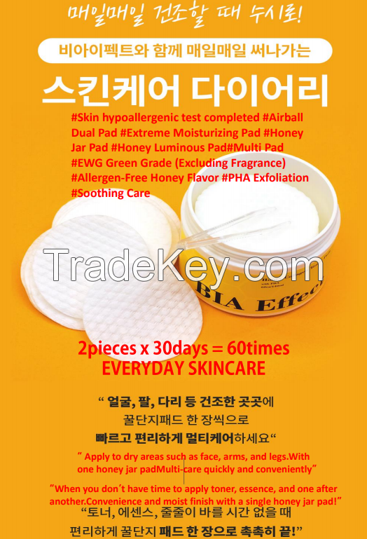 K Beauty Honey Collagen Toner Pad