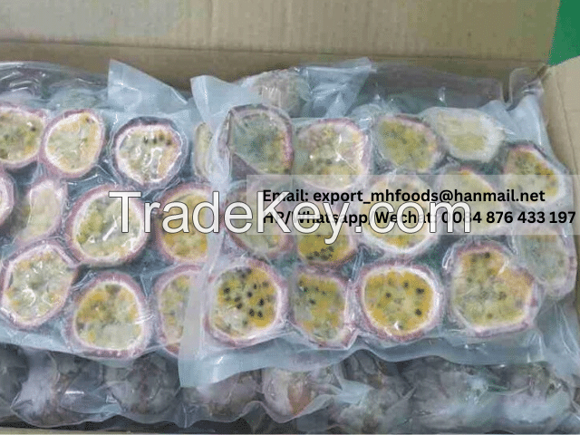 FROZEN PASSION FRUIT PUREE WITH SEED/ SEEDLESS