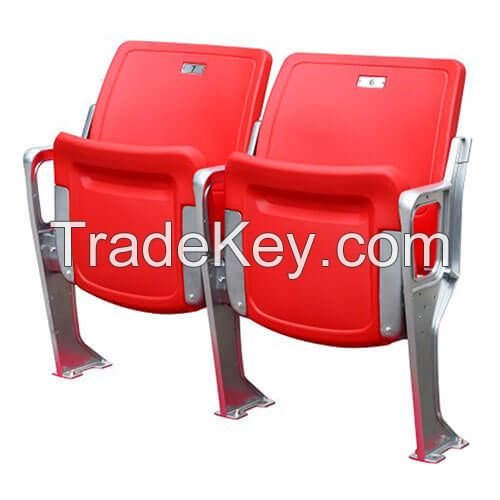 Wholesale stadium seats for sale red blue football basketball folding stadium seats