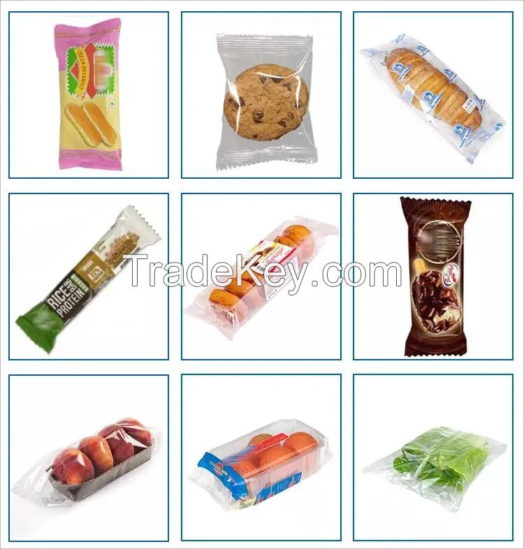 KEFAI Automatic Vegetable Fruit Flow Pack Pillow Bag Packaging Machine