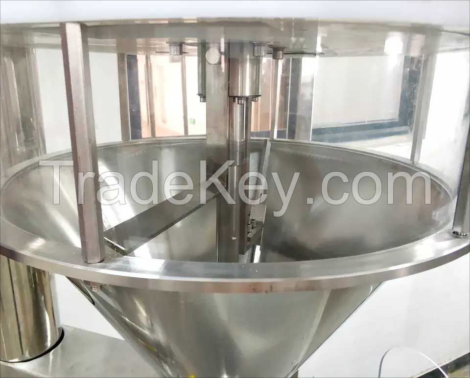 KEFAI Full Automatic Protein Powder Spice Bottle Jar Filling Capping Packing Machine Production Line For Filling Powder