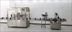 KEFAI machine factory automatic cosmetic cream filling production line bottle cosmetic cream filling capping labeling machine production line price