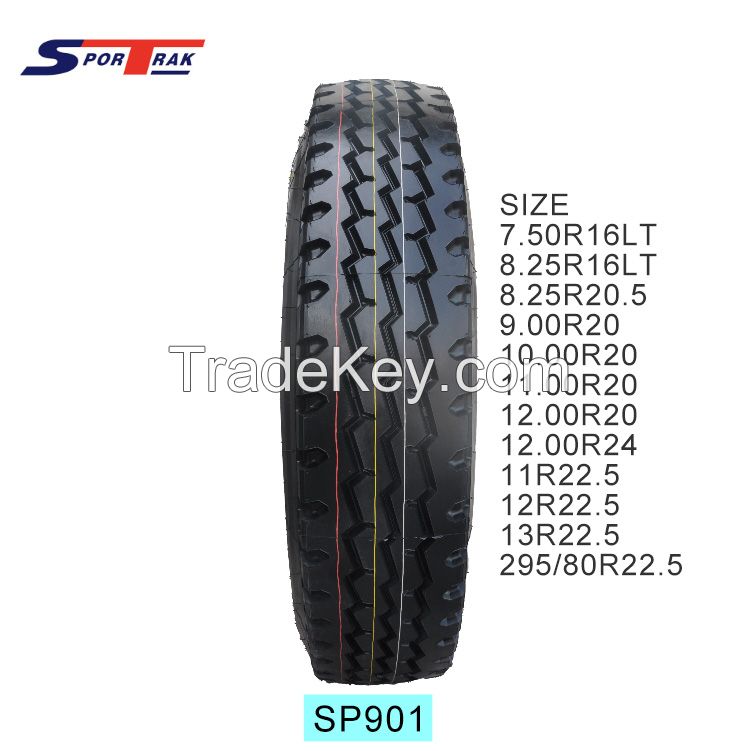 Steer Drive Wheel 315/80r22.5 12r22.5 Radial China Tire for Truck Tyres