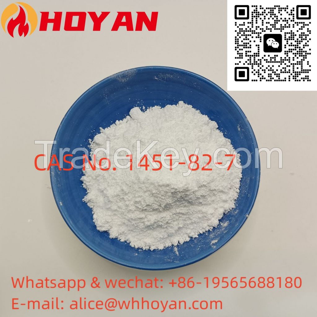 hot seller  CAS 1451-82-7 pharmaceutical intermediate, 2-Bromo-4-Methylpropiophenone white powder