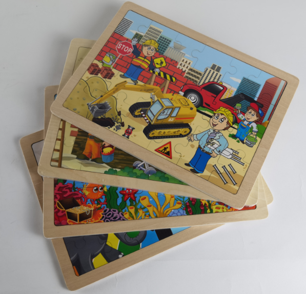 wooden jigsaw puzzle